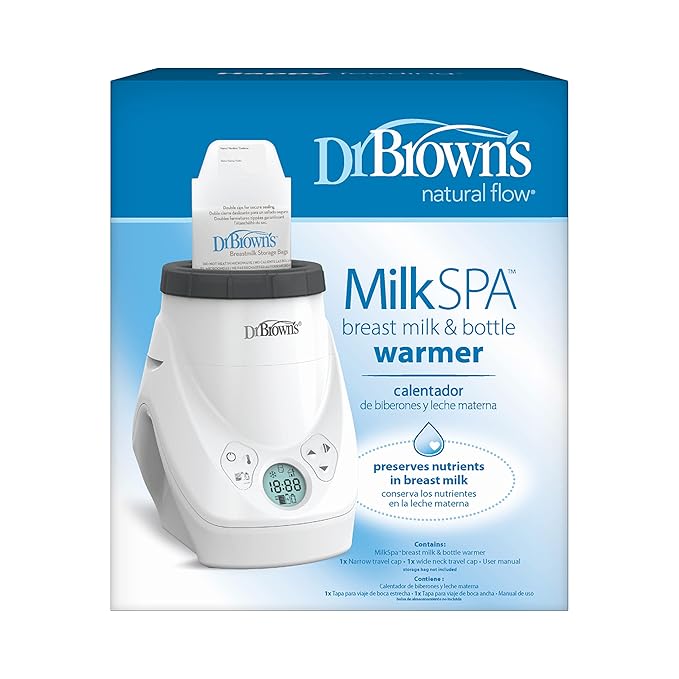 Dr. Brown's Natural Flow MilkSPA Breastmilk and Bottle Warmer with Even and Consistent Warming