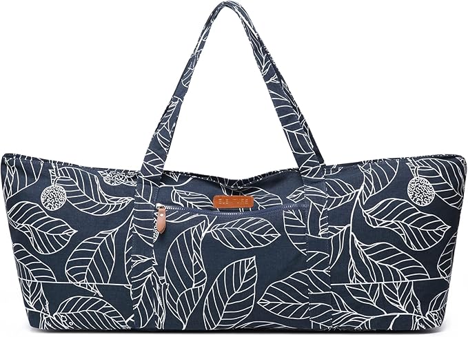 ELENTURE Large Yoga Mat Bag for Women Men, Travel Gym Bag for Pilates Office Beach Workout, Yoga Mat Tote Carrier with Mat...