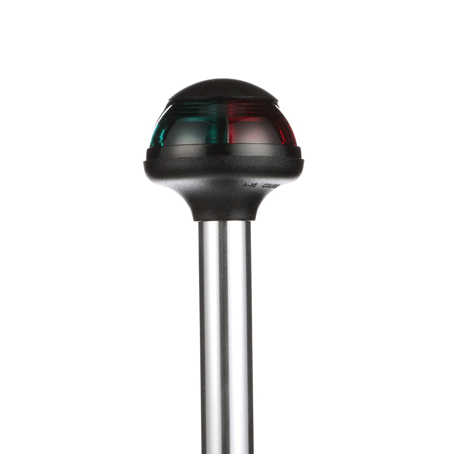 Attwood 5092-10-7 Pulsar Bi-Color 10-Inch Marine Boat Pole Light With 2-Pin Mounting Base Silver  One Size