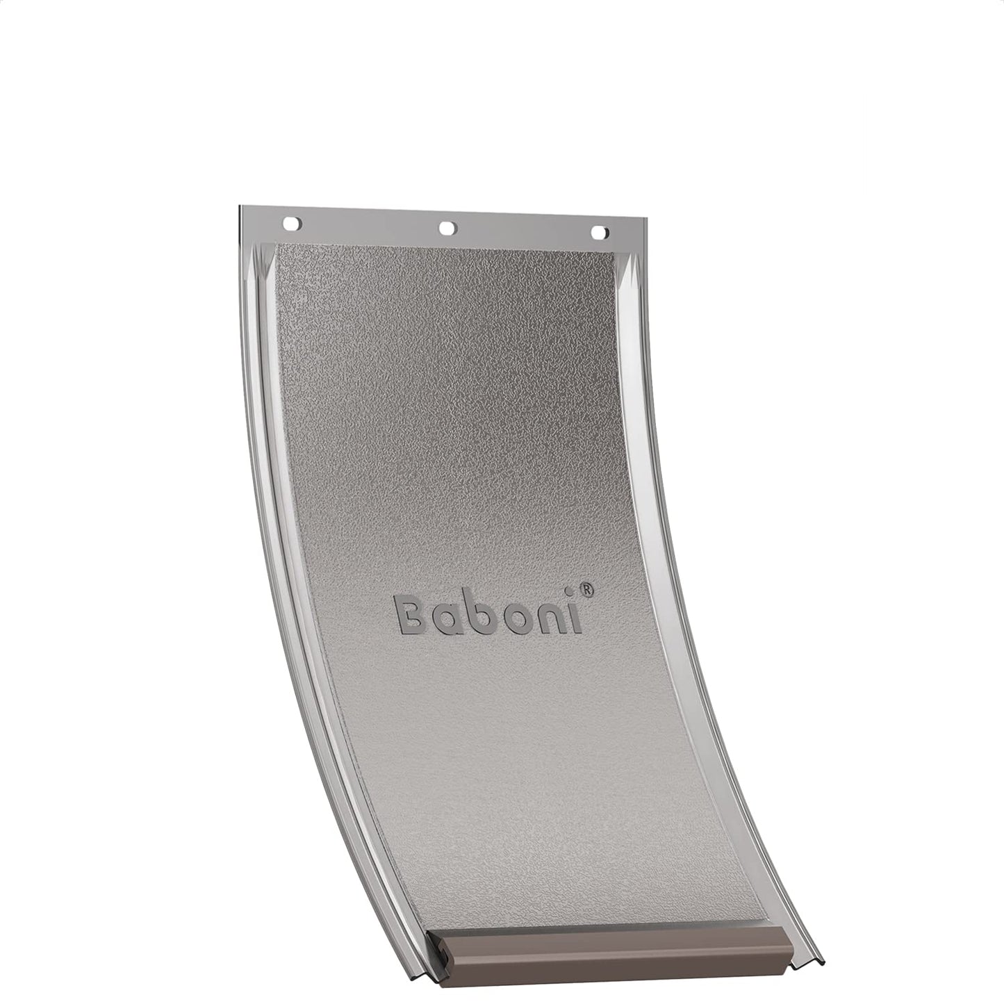 Baboni Replacement Flap for Dog and Cat Doors Including Screws, Small(5 1/8 in x 8 7/8 in)
