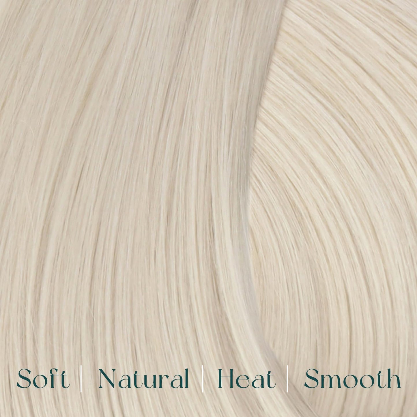 Easyouth 22 Inch Clip in Hair Extensions Human Hair Blonde Hair Extensions Clip in White Blonde Clips in Real Human Hair Extensi