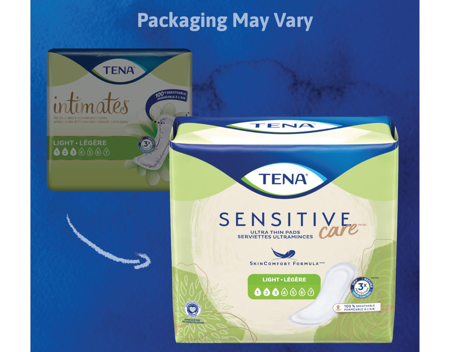 TENA Intimates Light Ultra Thin Pads Long