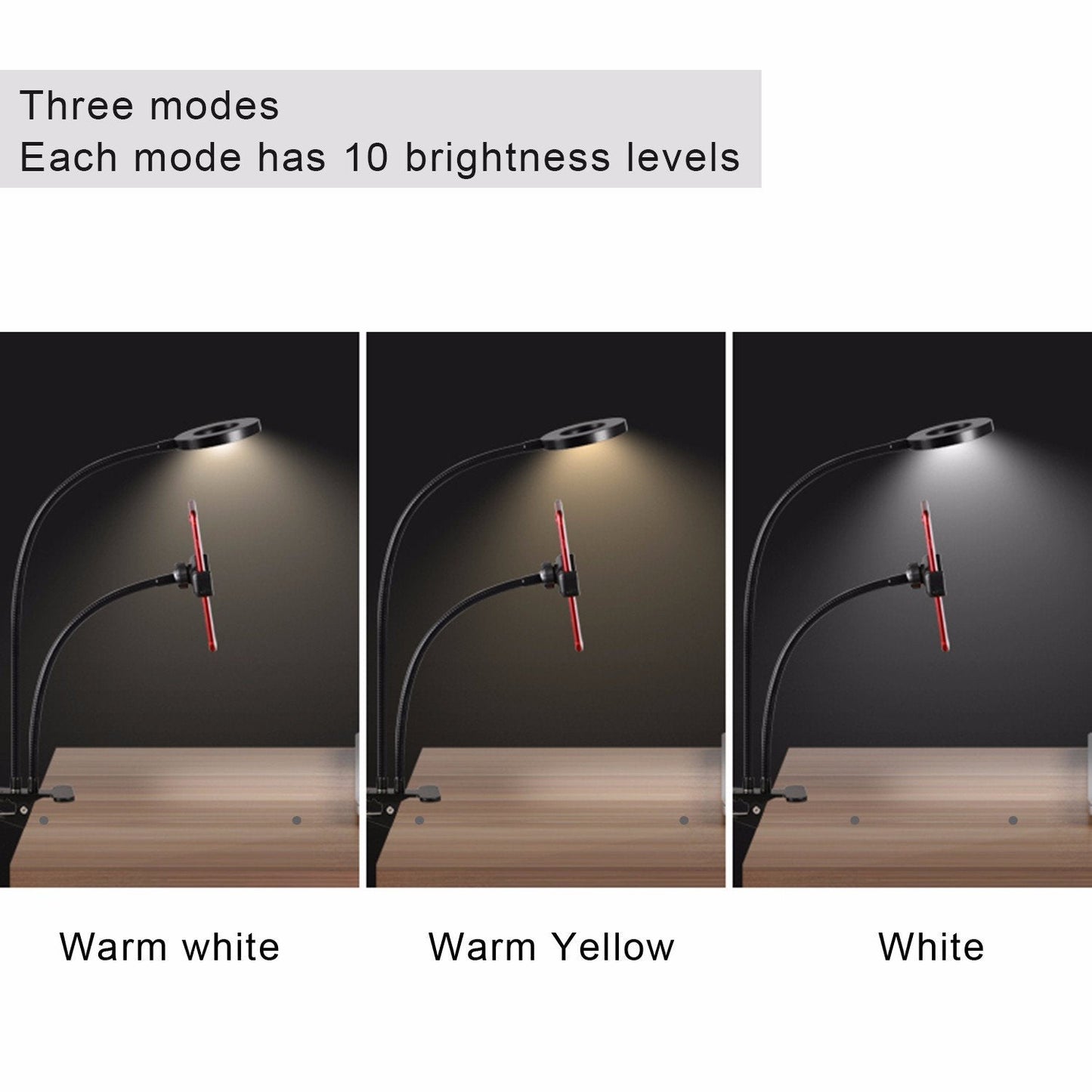 Sokani Selfie Ring Light With Cell Phone Holder And Stand Bracket For Youtube Tik Tok Tiktok Zoom Video Conference Live Stream M