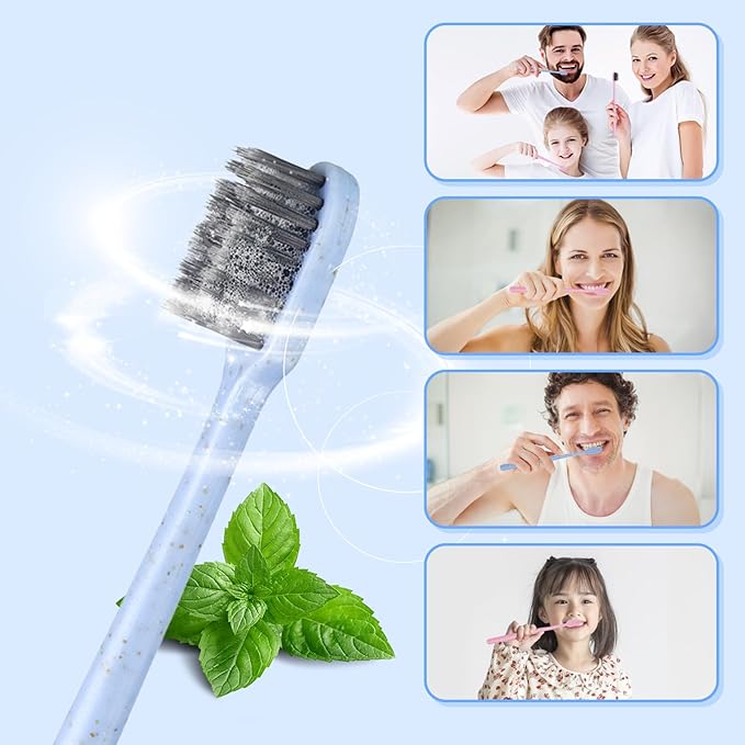 200Pcs Prepasted Disposable Toothbrushes Bulk Individually Wrapped Pre Pasted Soft Bristle Tooth Brush Set Travel Colorful Toothbrushes for Homeless Gift Hotel Camping Travel