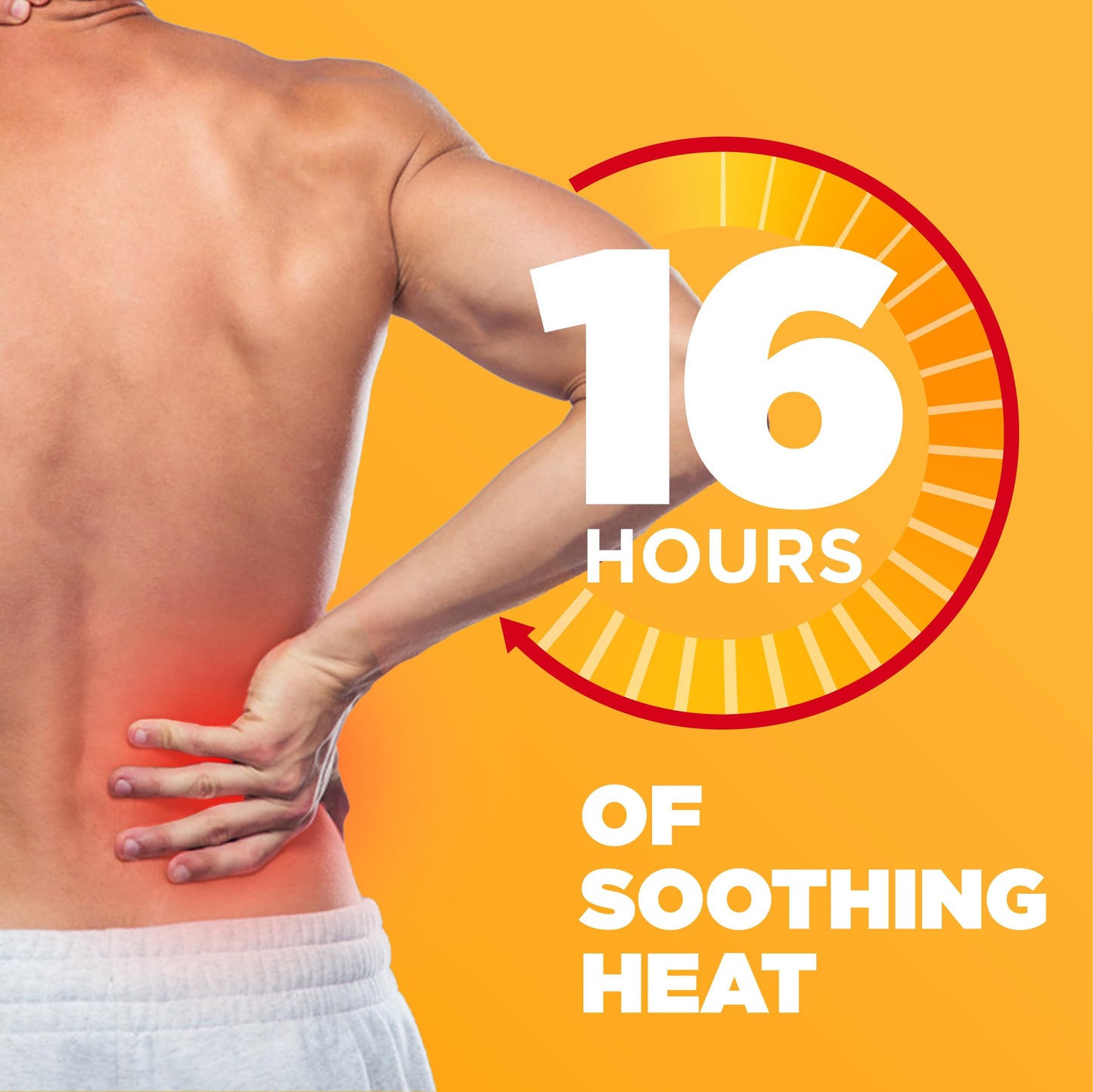 ThermaCare Advanced Back & Hip HeatWraps - Adhesive, Disposable Heat Therapy Pads for Lower Back Pain, Muscle Aches, & Herniated Disc Relief - Drug-Free - Long-Lasting - (L-XL - Pack of 5)