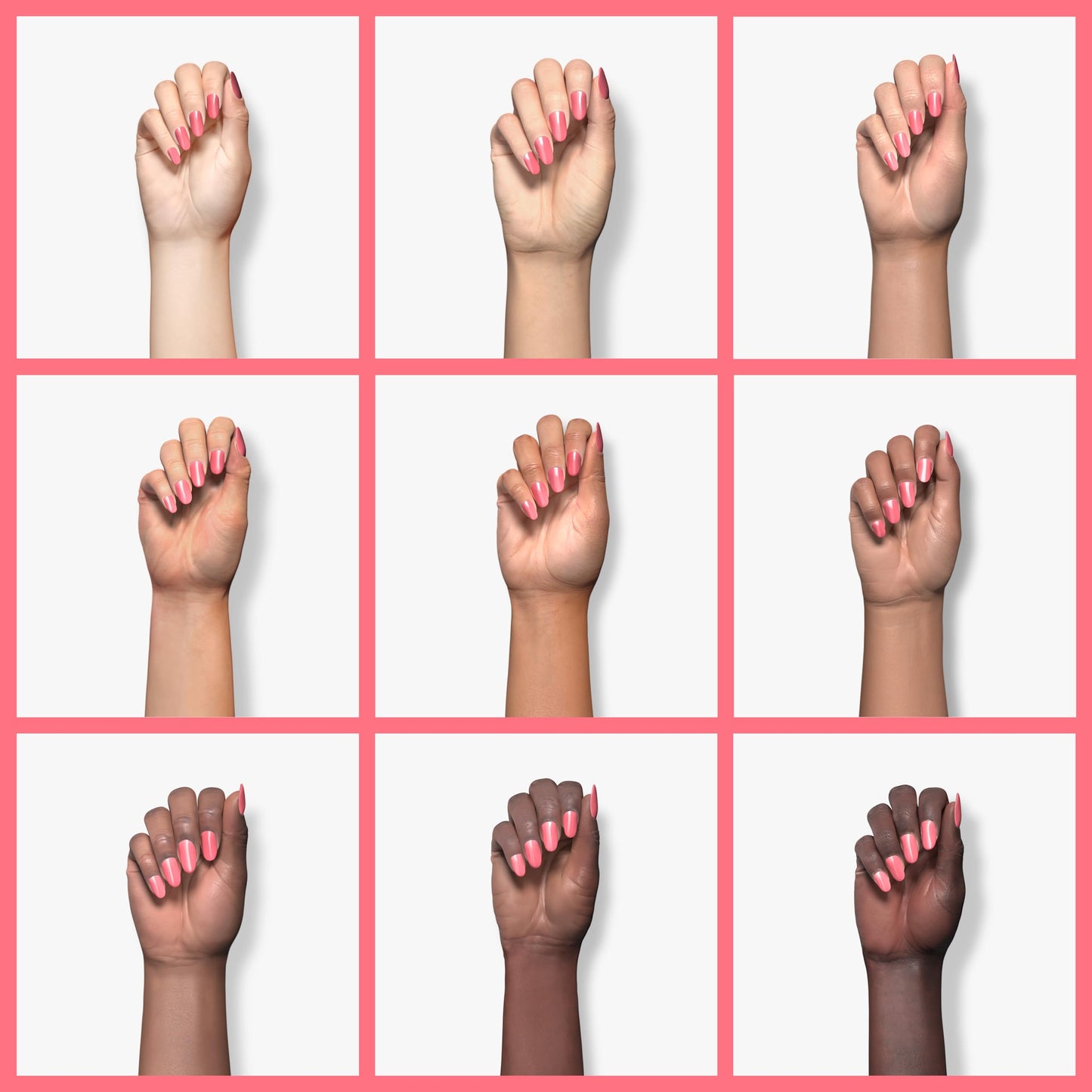ella+mila Nail Polish, BonBon Collection - Sweet Tooth - Long-Lasting & Chip Resistant Formula (0.45 fl oz each)