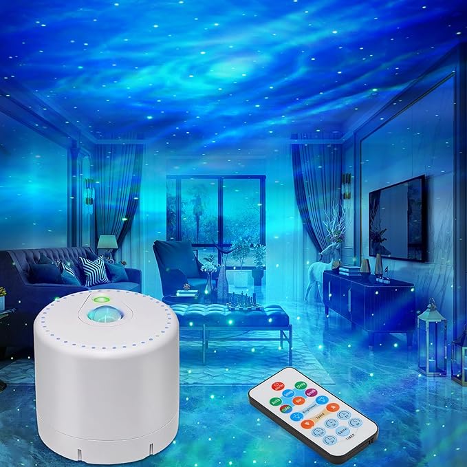 Star Projector, Galaxy Projector, Remote Control & Timer Galaxy Light, LED Nebula Night Light Projector for Adults Bedroom...