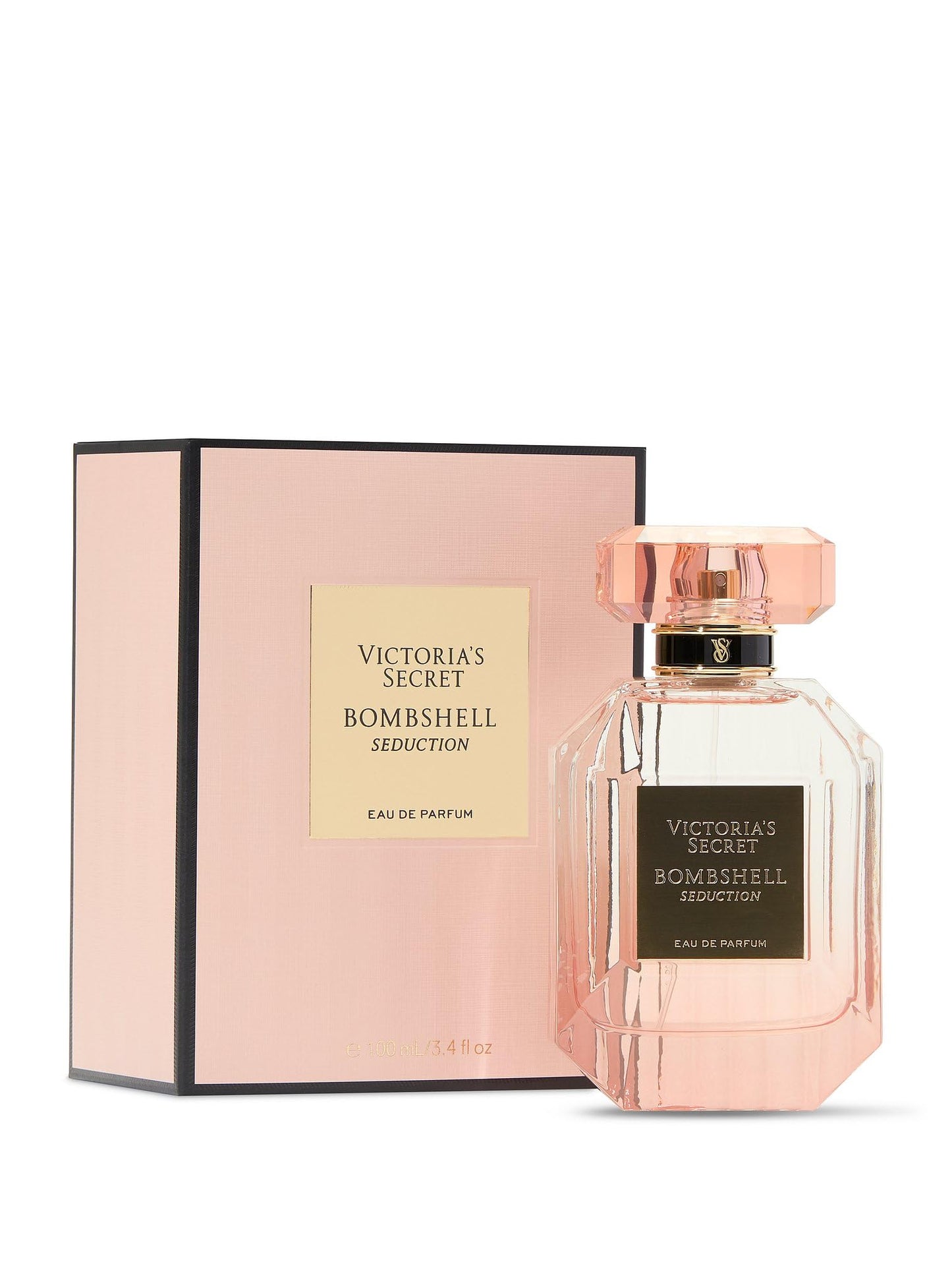 Victoria's Secret Bombshell Seduction Eau de Parfum, Notes of White Peony, Sage & Velvet Musk, Perfumes for Women (3.4 oz)