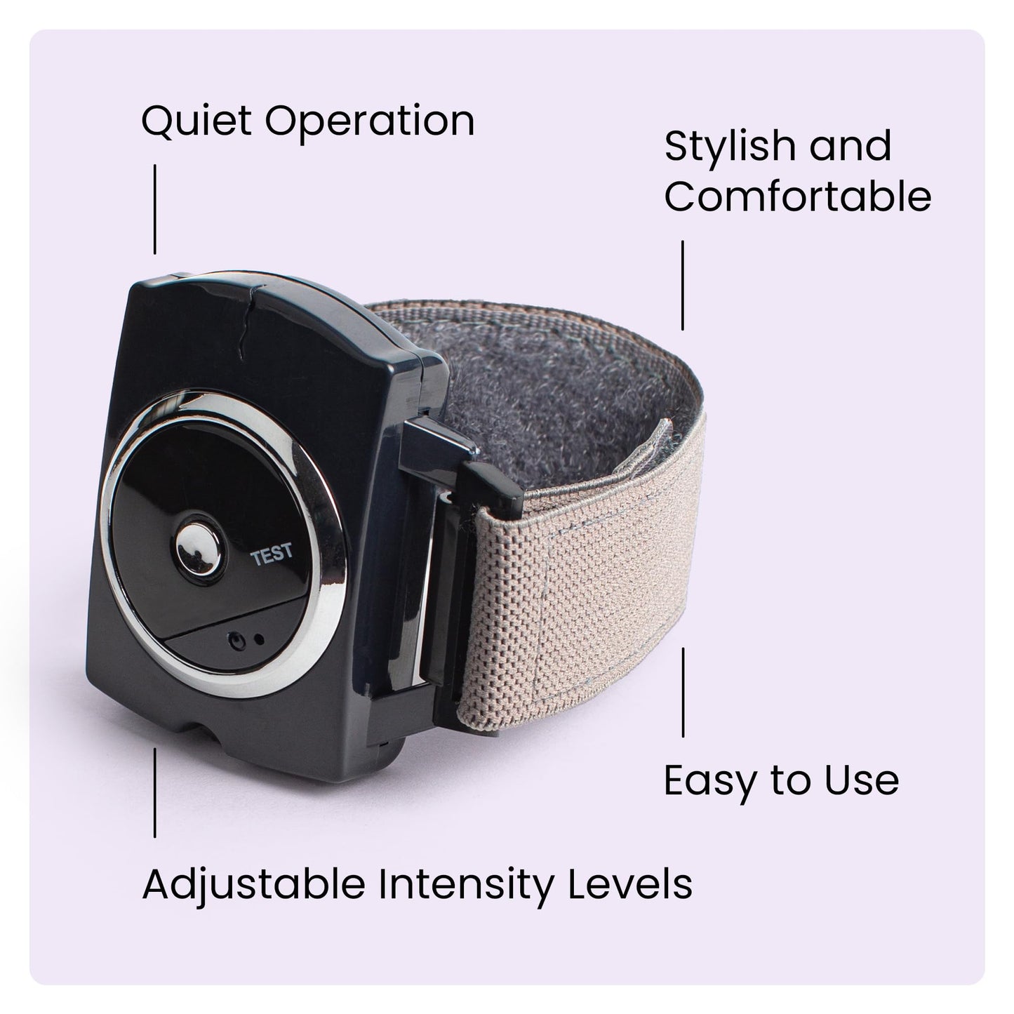 Sleep Connection Anti-Snore Wristband - Advanced Anti Snoring Device with Bionic Detection Technology, Adjustable Intensity, Comfortable & Anti Snore Device for Men and Women