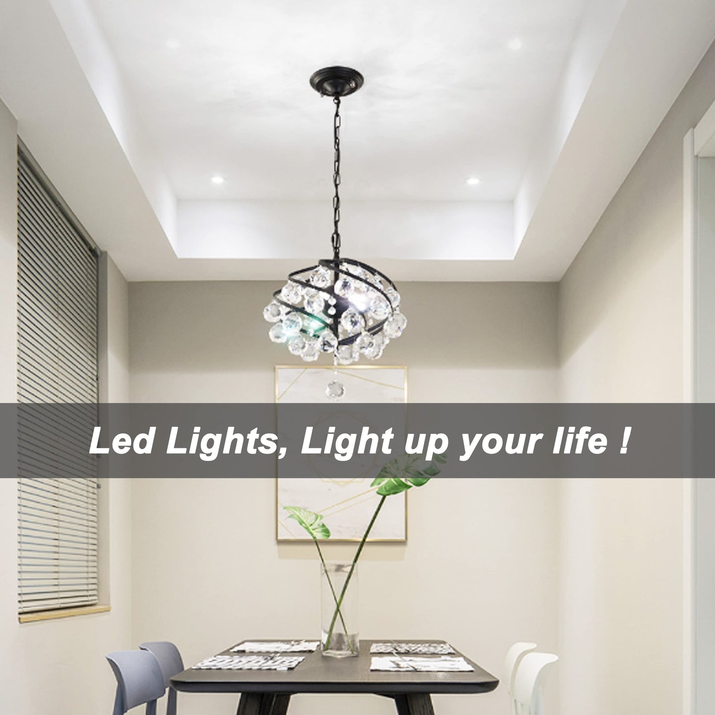 ALIDE E12 C7 LED Bulbs 6W Bright Cool White 6000K Daylight, 10 Pack, 550lm, Model ALDE1266