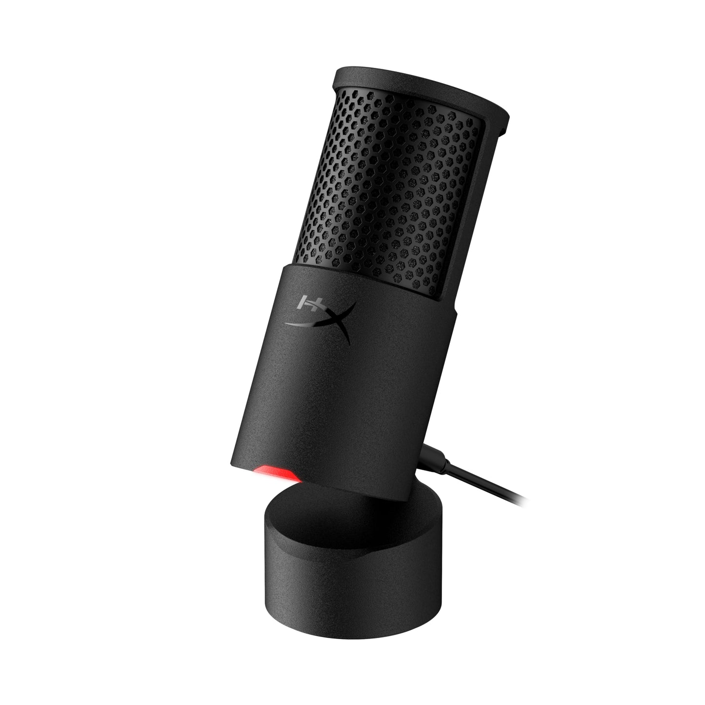 HyperX SoloCast 2 - Gaming USB Condenser Mic for PC, USB-C to USB-A, Built-in Pop Filter, Internal Shock Mount, Plug and Play, 2