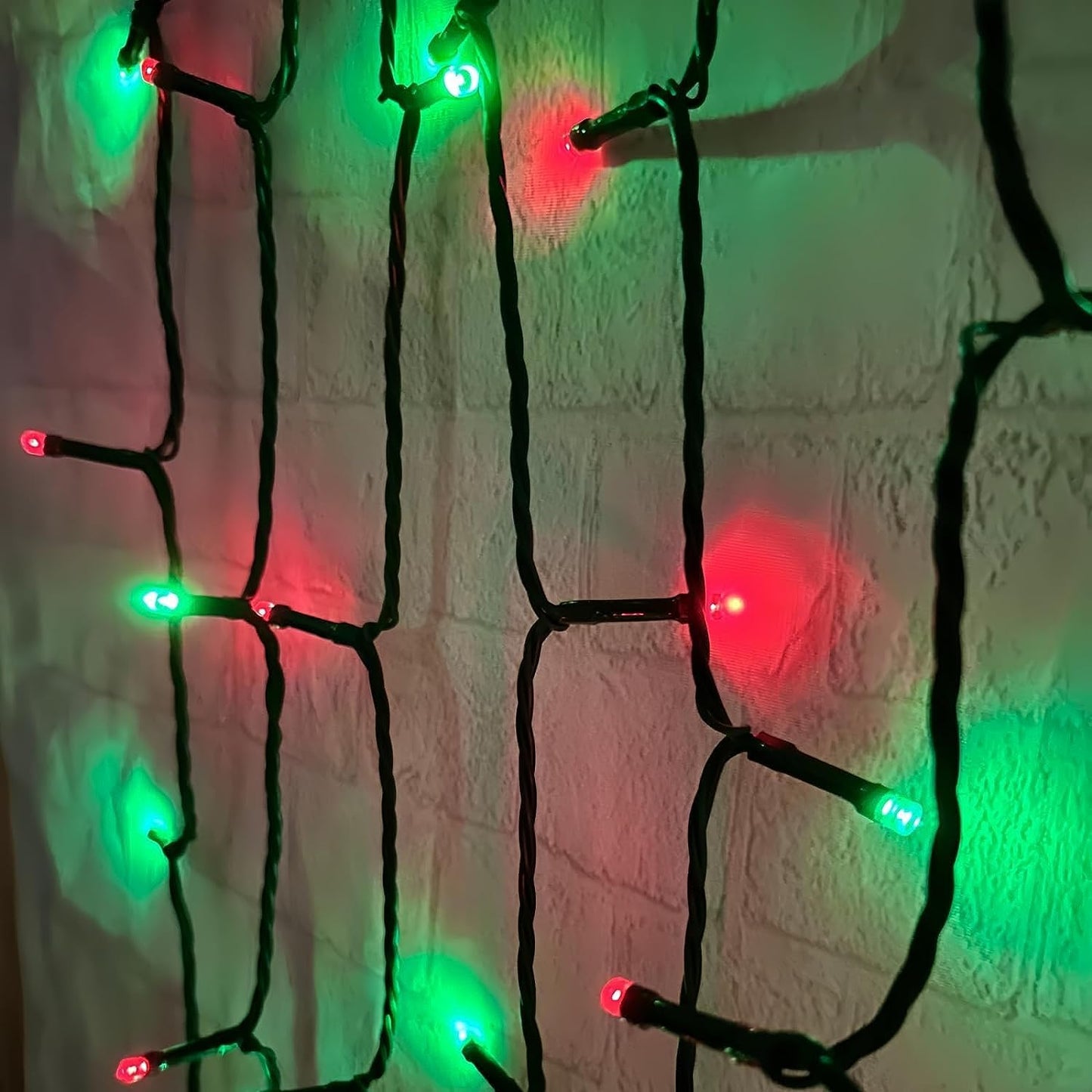 Ozs 2Pk 240Led Solar String Lights Outdoor Waterproof | Solar Christmas Tree Lights With 8 Lighting Modes Solar Light Outdoor For Xmas Party Garden Tree Christmas Decorations (Red&Green)