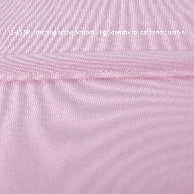 CaSaJa Pink 3 Pack Bassinet Sheet Set, Silky Soft Handfeel with Comfy Napping Surface for Baby Boy and Girl, Flexible Fits Various Kinds of Cradle and Bessinet Mattress Up to 15" x 30" and Breathable