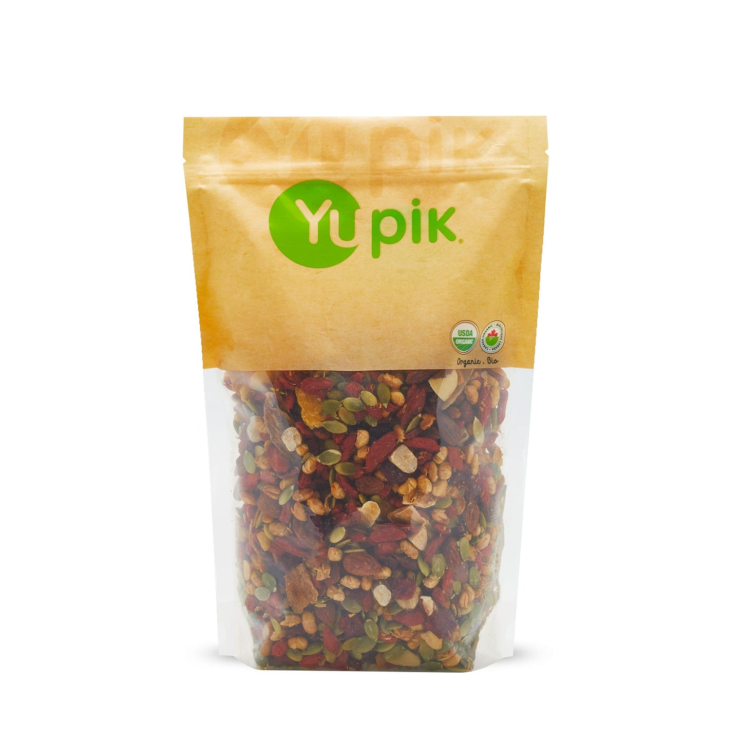 Yupik Organic Kathmandu Mix, 1 lb (16 oz), Pack of 6, Gluten-Free, Vegan, Non-GMO, Colorful Dried Fruit, Seeds, Beans, & Nuts wi