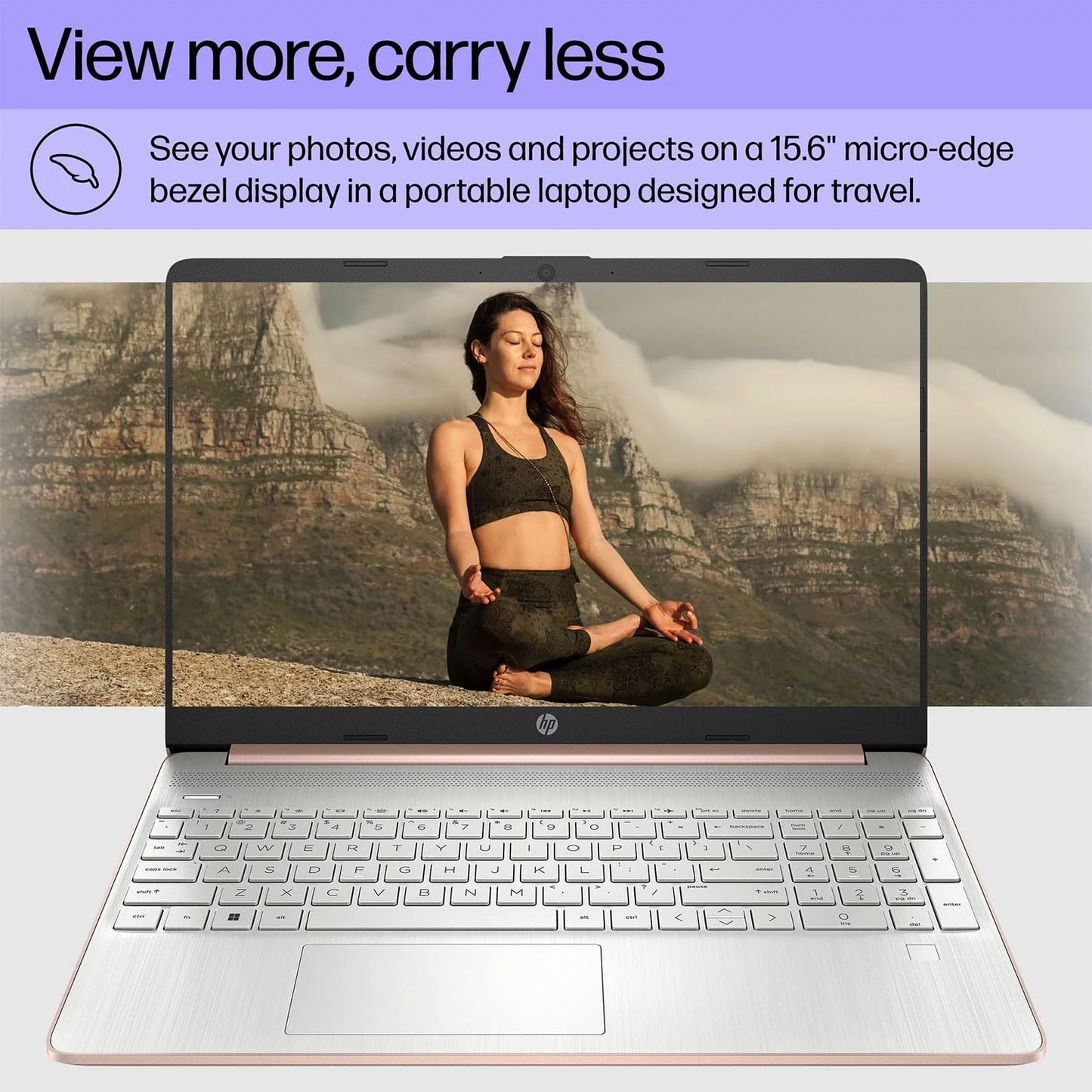 Hp Portable Laptop, 15.6 Hd Anti-Glare Display, Amd Ryzen 3 3250U, 32Gb Ram, 1Tb Pcie Ssd, Student And Business, Webcam, Fingerp