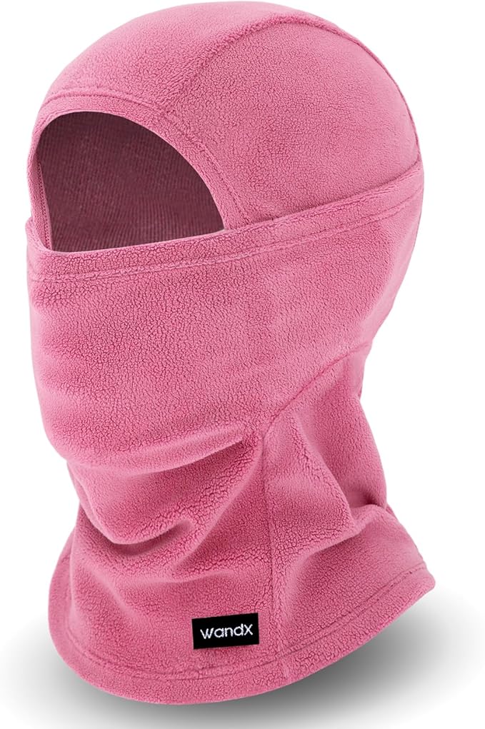 Fleece Balaclava Ski Mask, Winter Warm Full Face Mask Cover for Men Women Cold Weather Skiing Motorcycling Climbing