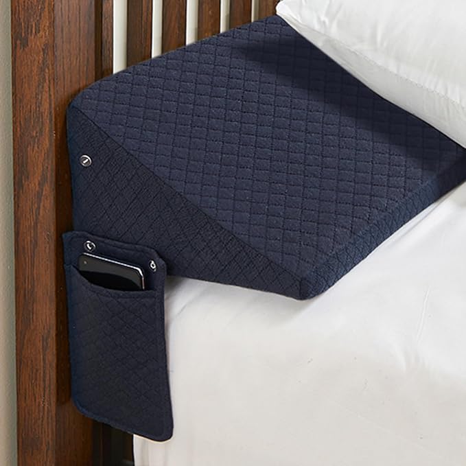 Wedge Pillow Headboard/Bed Wedge Pillow for Headboard/Bed Gap Filler Full (54"x10"x6"), Bolster Bed Mattress Wedge Pillow for Sleeping, Headboard Pillow for Gap (0-8") Between Bed and Wall
