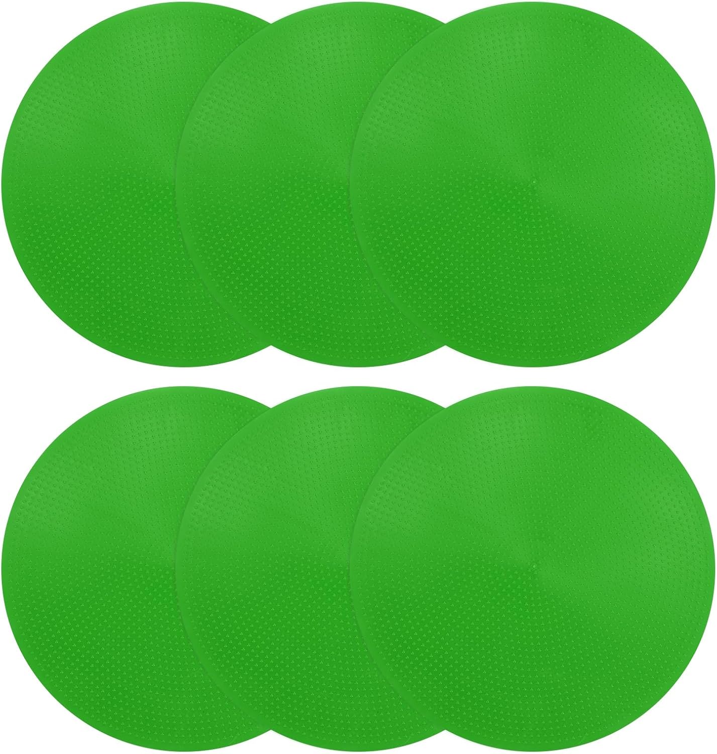 PATIKIL Spot Markers, Non-Slip Floor Dots Agility Markers Flat Field Cone Poly Dot