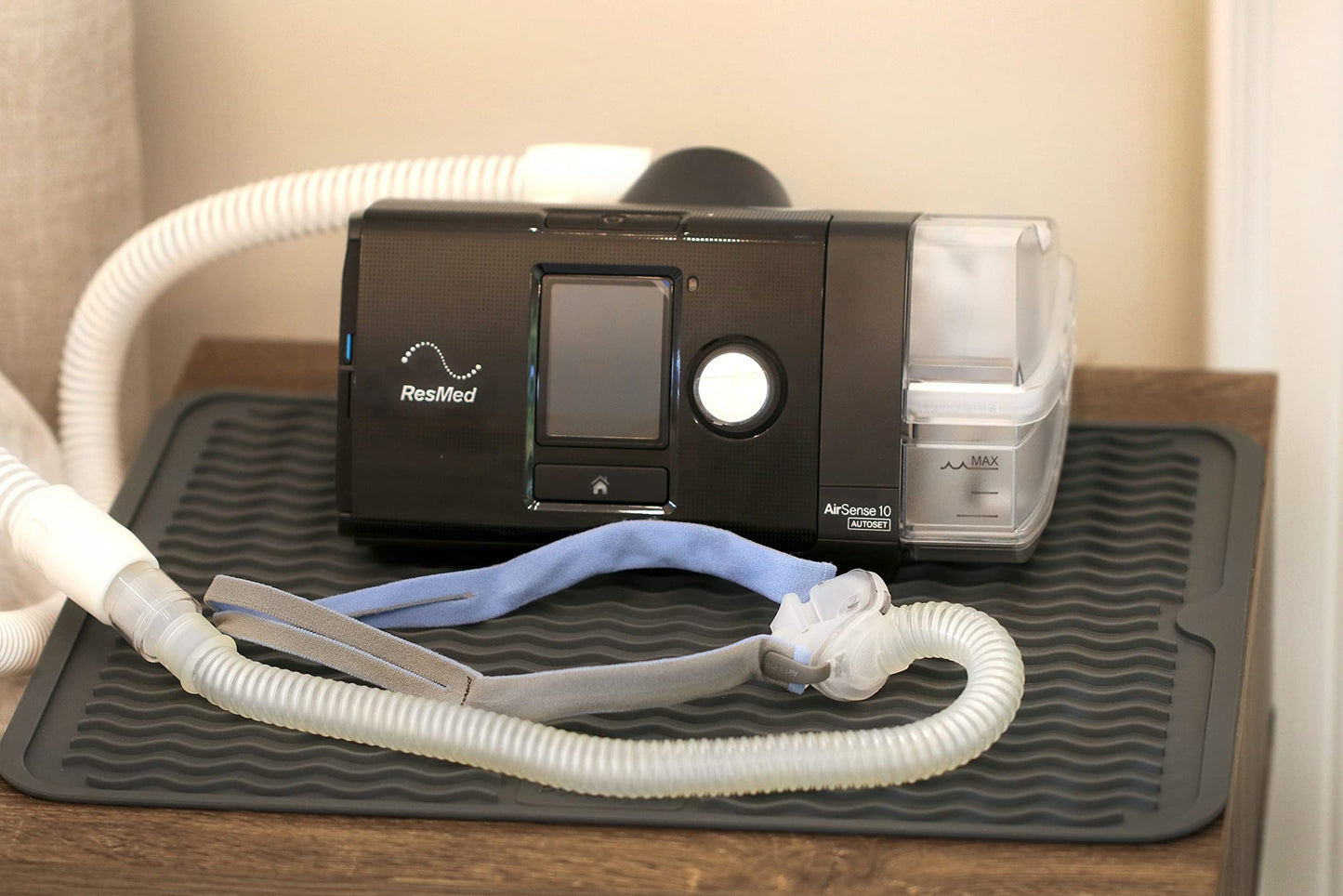 PURDOUX Dust Cover and Protector Mat - Dust Shield and Non-Slip Surface for CPAP Machine