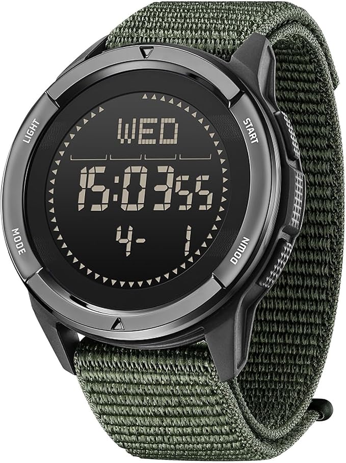 DIDITIME Tactical Watches for Men, Military Watches for Men, Waterproof 164FT, Fitness Watch, Mens Digital Watches with Co...