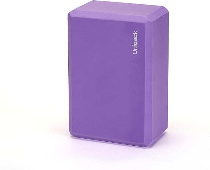 Unipack High Density EVA Foam Yoga Block 9" x 6" x 4"