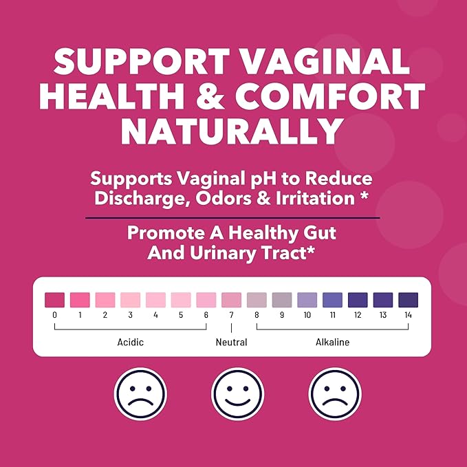 Probiotics for Women Vaginigal Health - Supports pH Balance, Vaginal, Urinary, & Digestive Health - 50 Billion CFU & 15 Unique Strains for Healthy Vaginal Odor & Vaginal Flora - Shelf Stable