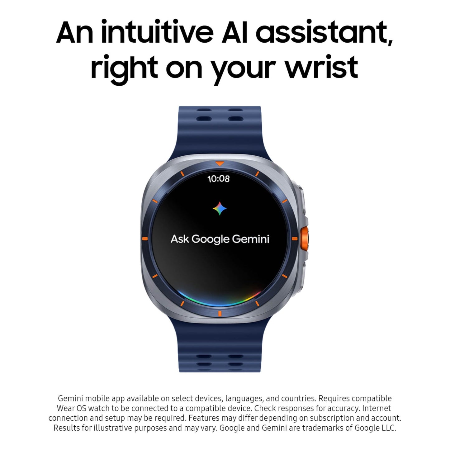 Samsung Galaxy Watch Ultra (2025) 47mm LTE Smartwatch, Titanium Casing, Advanced Sleep Coaching, Running Coach, Energy Score, Heart Rate Tracking, GPS, Titanium Gray [US Version, 2 Yr Warranty]