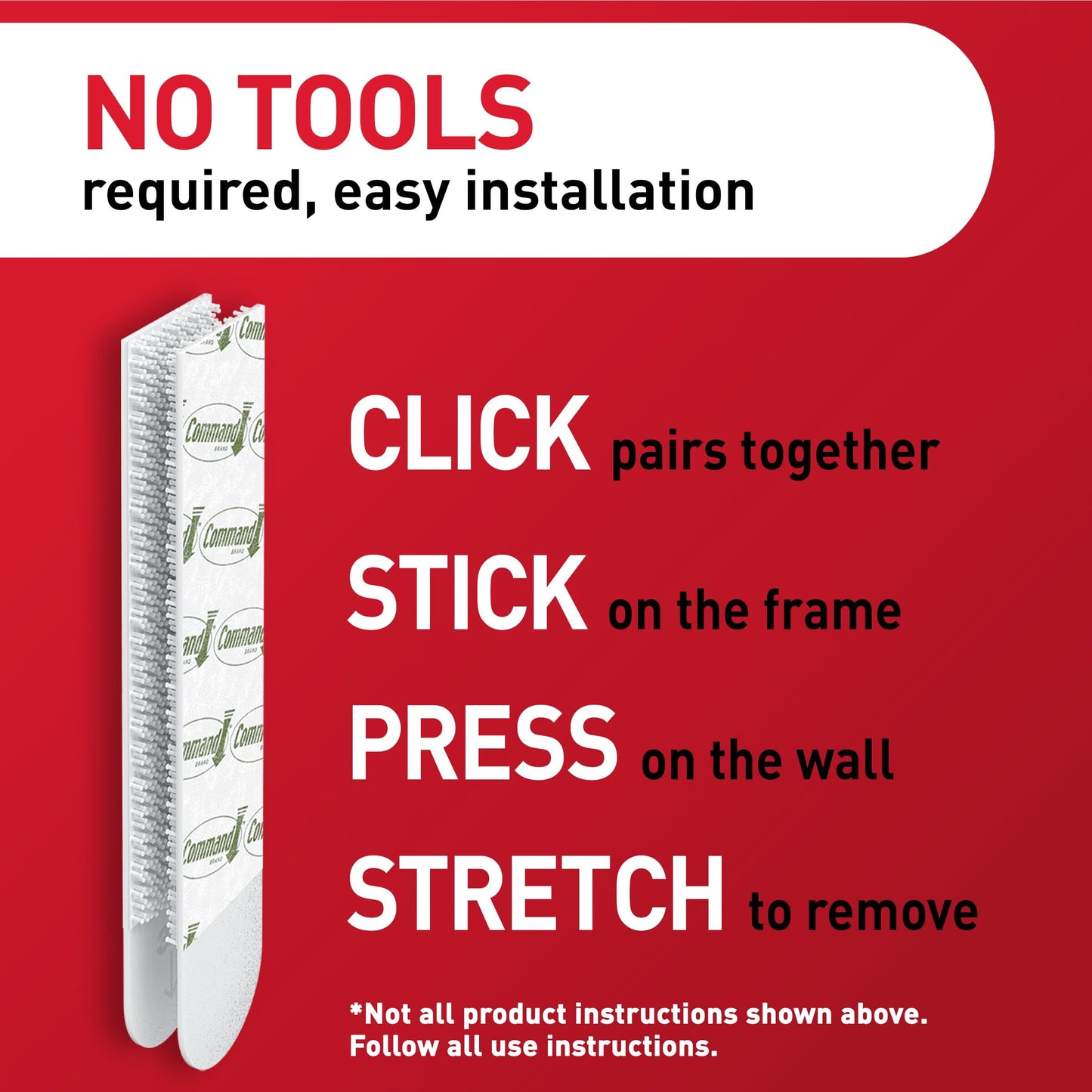 3M Command Damage-Free Hanging Mega Pack 16 L Pairs & 12 M Pairs, Holds 16 lb 7.2 kg & 12lb, 5.4kg