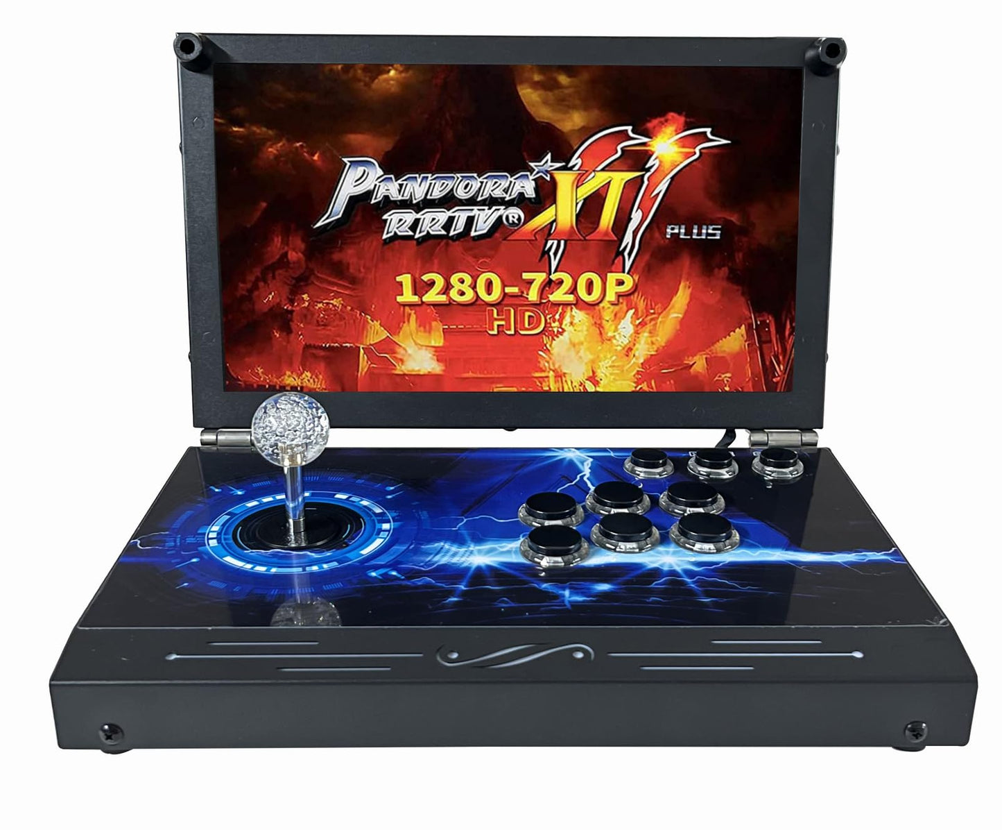 30000 in 1 Portable Arcade Game Console 14-inch HD Screen Single Player Pandoras Box 70S,Retro Video Game Machine 9000mAh Search/Hide/Save/Load/Pause Games