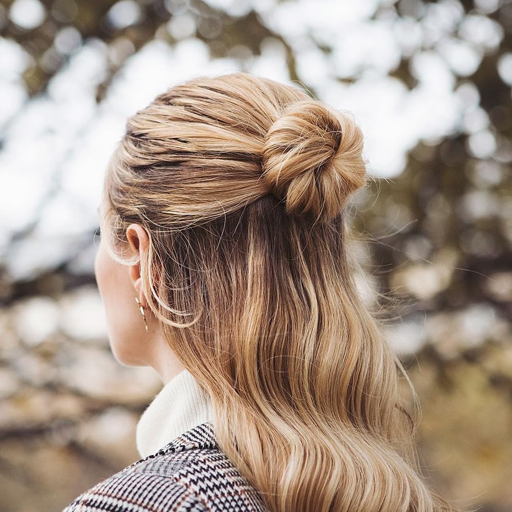 10 PCS Hair Bun Maker for Women Lazy Hair Curler Bun Clips Easy Magic Snap Roll Sponge Bun Donut Hair Maker for Women With Hair