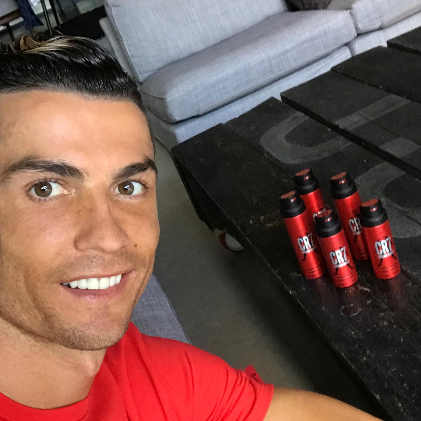 CRISTIANO RONALDO CR7 Eau De Toilette Cologne Scent for Men - Woody, Musky Scent with Lavender, Cardamom, Tobacco, and Cedar - From Original Men’s Fragrance Collection - 6.8 oz