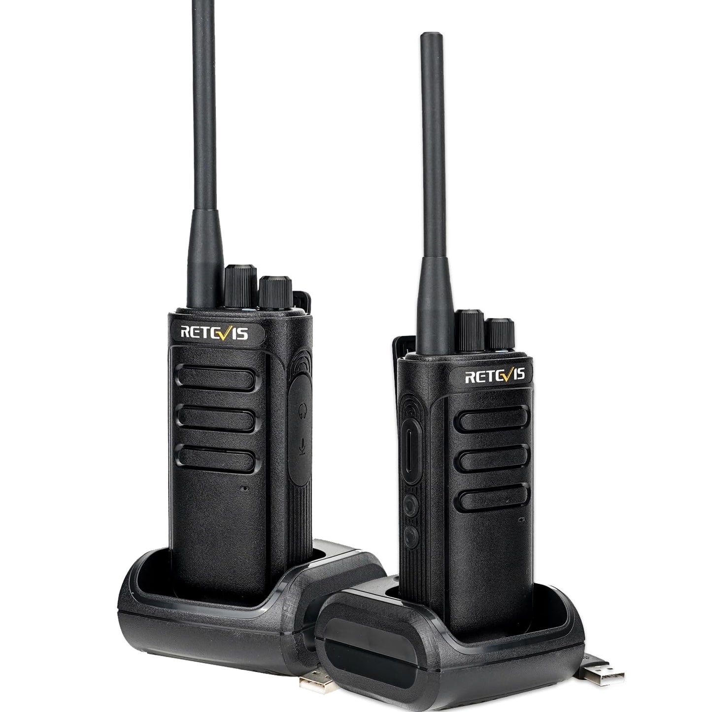Retevis Rb85 Long Range 2 Way Radio,High Power Noise Cancelling Two Way Radio With Clear Sound,Vox,2000Mah Battery Rechargeable,