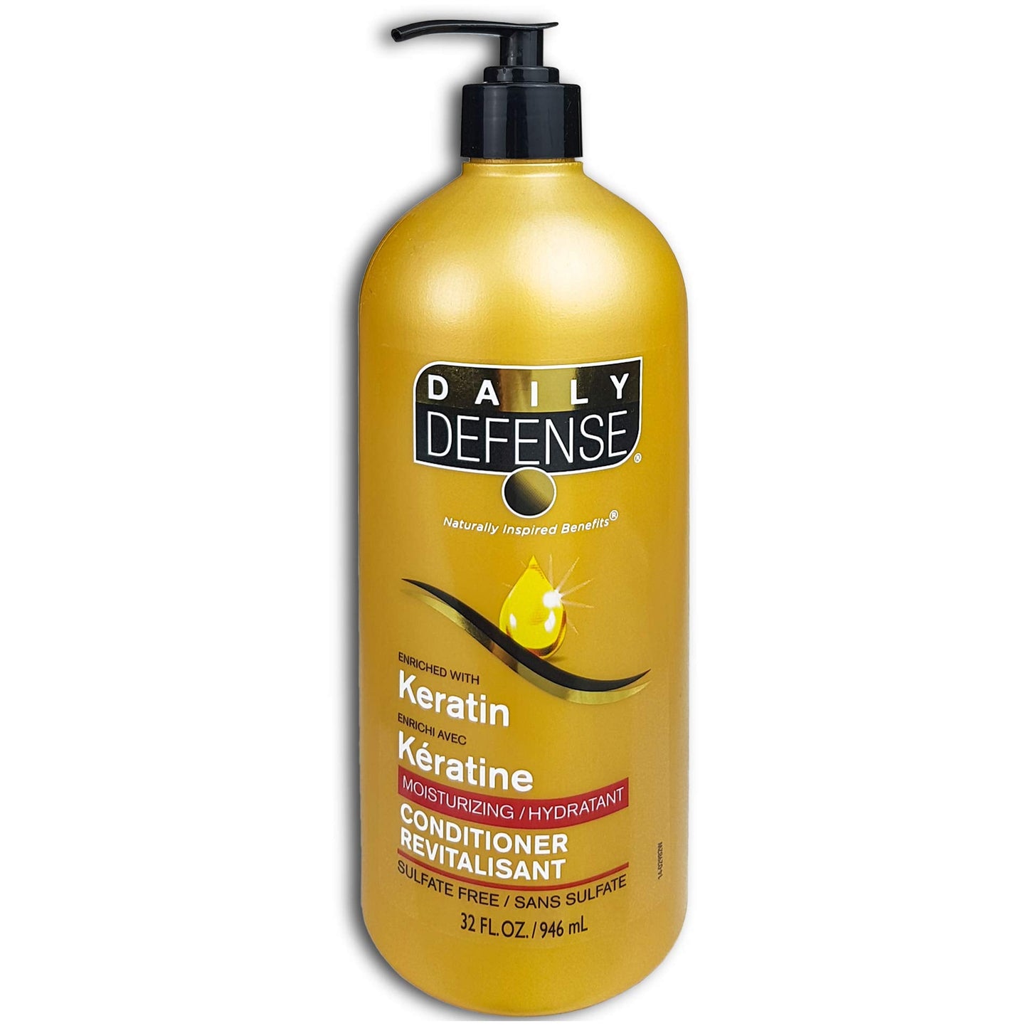 Daily Defense Conditioner Keratin, 32 fl oz