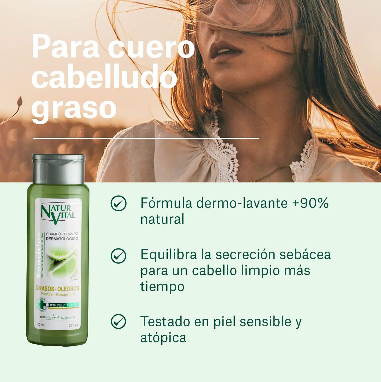 Moisturising Shampoo by Natur Vital