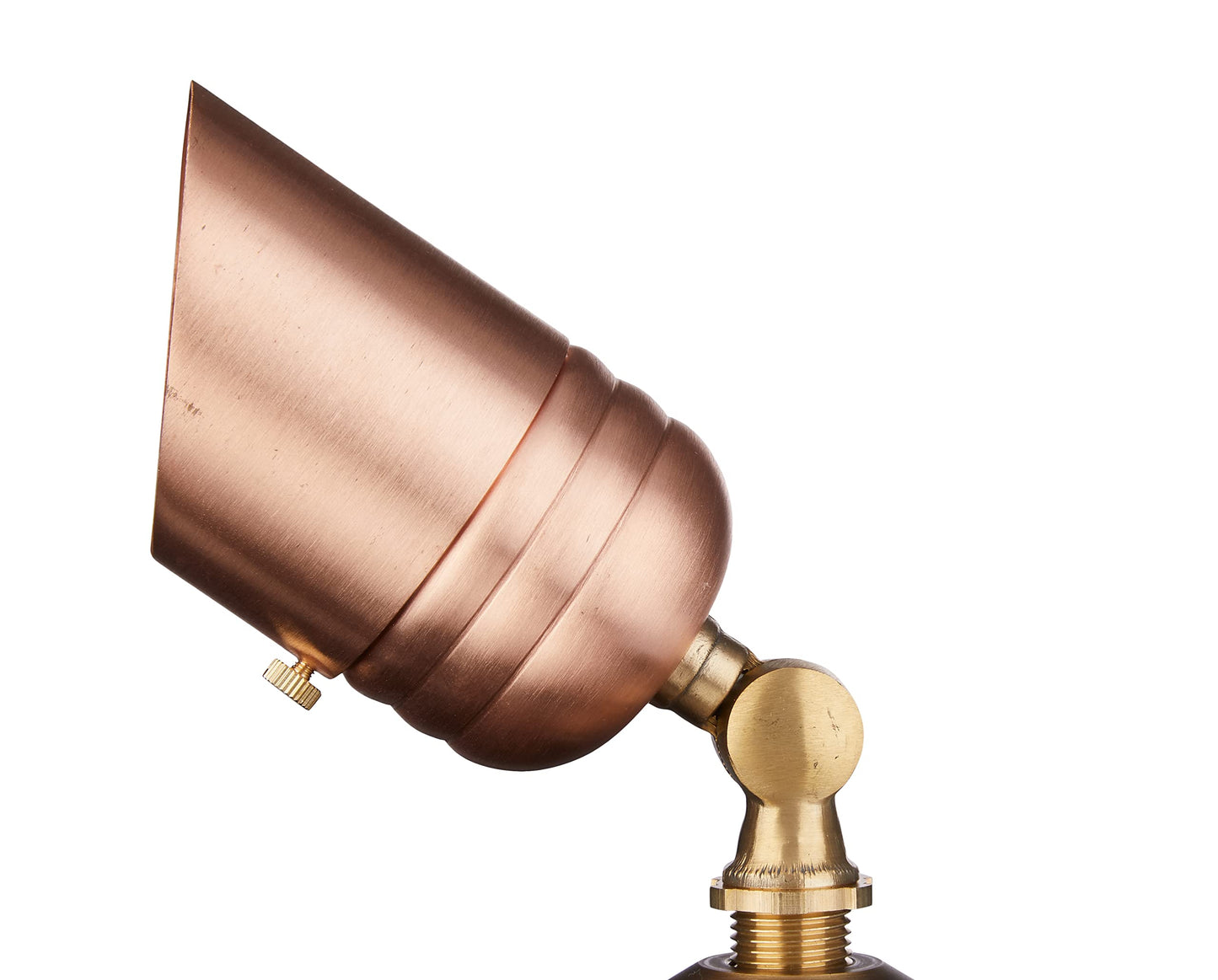 Volt Outdoor Spotlight - 12V Solid Copper With 5W 2700K Mr16 Led Bulb & Ground Stake