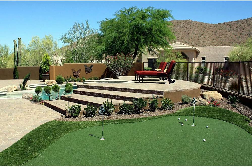 Golf Putting Green - Artificial Grass Turf 8FT X 41FT, Indoor/Outdoor Training Mat, Synthetic Fake Grass for Baseball, Football, Gym Sports