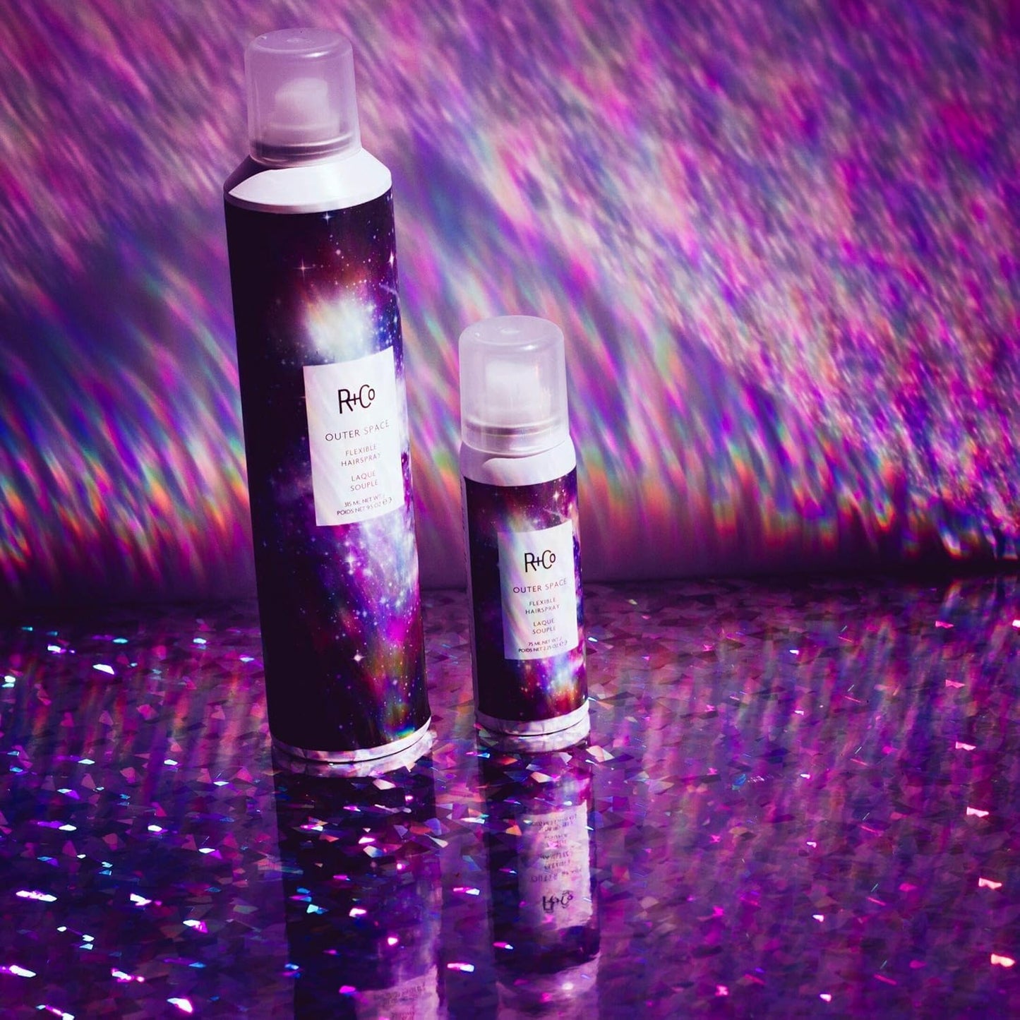 R+Co Outer Space Light Hair Spray | Unscented | Flexible Hold | Builds Volume | 9.5oz