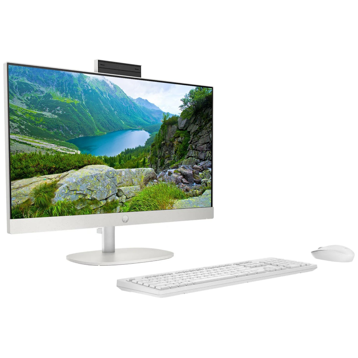 Hp 27 All-In-One Desktop Computer, Fhd Ips Display, 12-Core Intel Core Ultra 7-155U Processor, 64Gb Ddr5, 2Tb Ssd, Wi-Fi 6, Hdmi