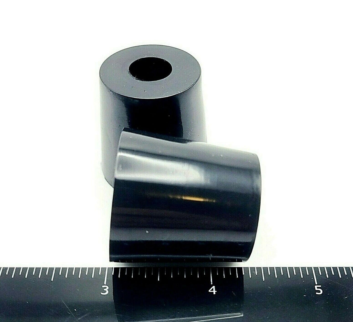 1 1/4 Tall X 1 1/4 Wide Base Round Rubber Feet Screw In Bumpers For Guitar Amps, Equipment, And Furniture (12 Pack)