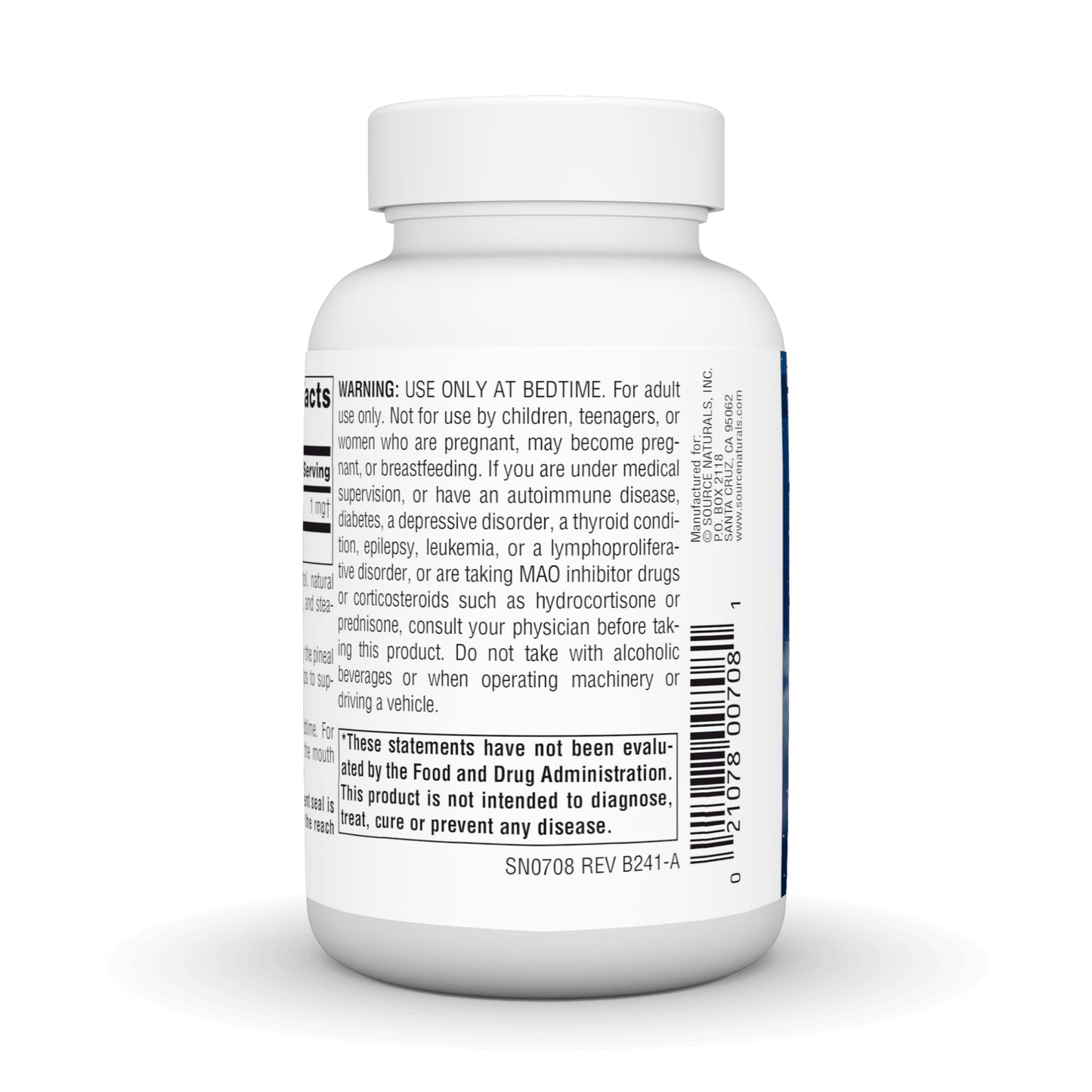 Source Naturals Melatonin 1 mg - 300 Orange Flavored Lozenges