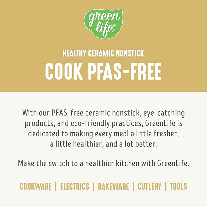 GreenLife Digital Rice Cooker, 2-Cups Uncooked/4-Cups Cooked, Removable Nonstick Ceramic PFAS-Free Pot, One-Touch Presets, Oats, Quinoa, Brown Rice, Auto Keep Warm, Fuzzy Logic Tech, 1.5QT, Butter Yellow