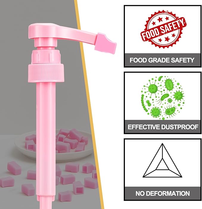 Zhehao 20 Pcs Coffee Syrup Pump Tip Cap Pourer Covers Rubber Caps Fits for Syrup Pump, Oil Liquor Bottle, Pour Dispenser, Keep Sugar Condiments Olive Clean Preserved (Pink)