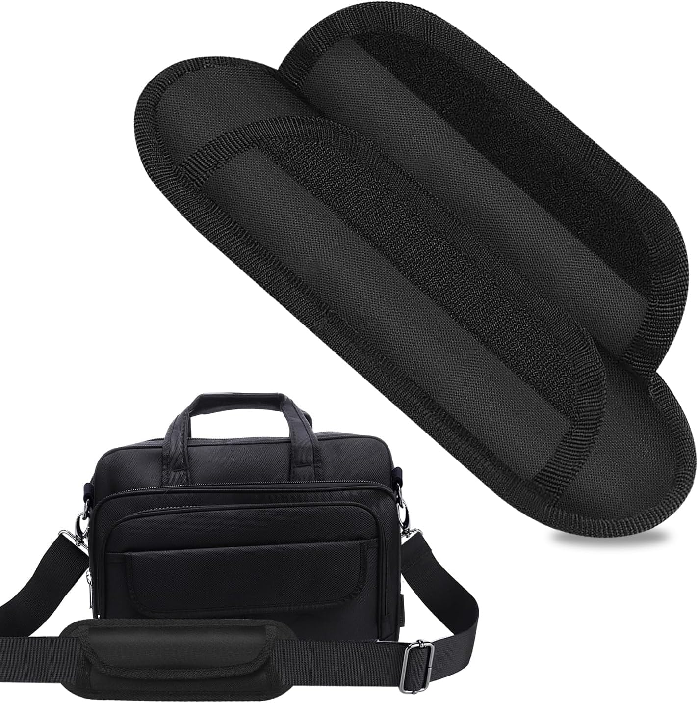 Shoulder Strap Pad Universal Shoulder Relief Pad Black Decompression Air Cushions, Guitar, Safety Belt, Camera