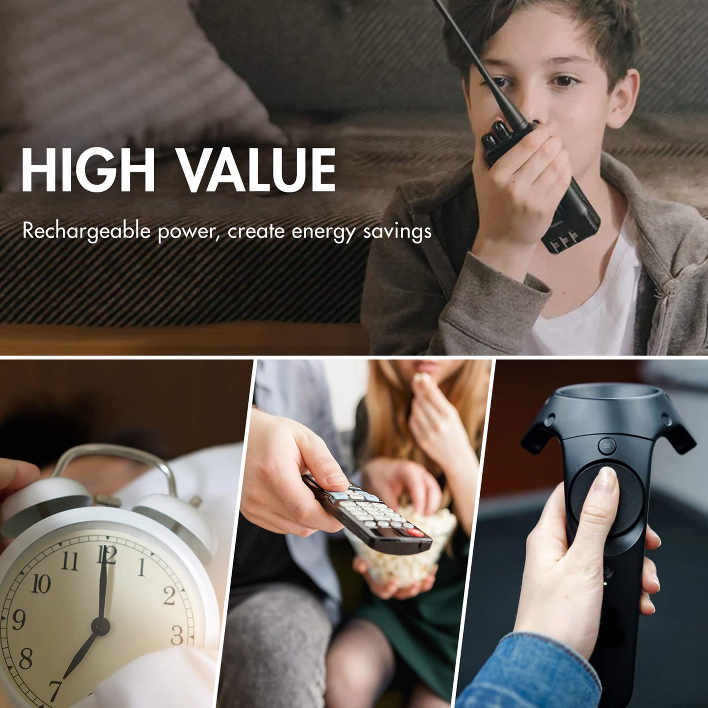 Tenergy Aa Rechargeable Battery, High Capacity 2500Mah Nimh Aa Battery, 1.2V Double A Batteries, 24 Pack