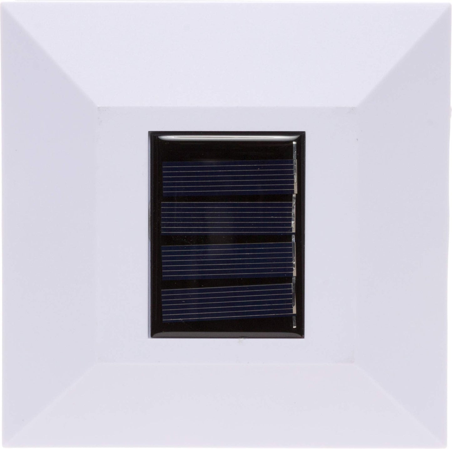GreenLighting Solar Post Cap Lights, 4x4 & 5x5 PVC/Vinyl, Waterproof, Bright LED, White, 4 Pack, Model TN-1222605
