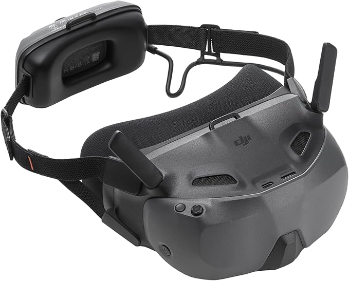 DJI Goggles N3, FPV Goggles with 1080p Ultra-Wide Screen, Immersive Flight Experience, FPV Drone Goggles, Wireless Streami...