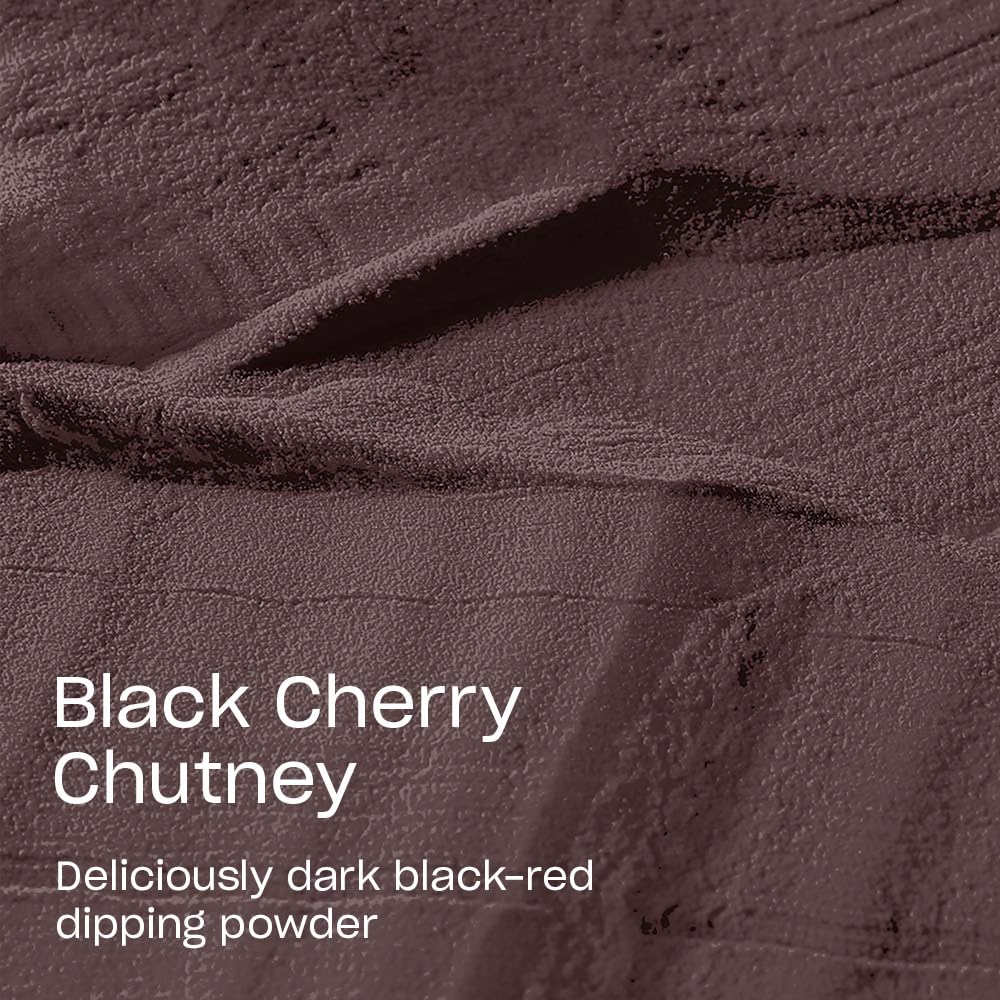 OPI Powder Perfection Black Cherry Chutney | Opaque Dark Red Shimmer Nail Dipping Powder | Acrylic Alternative