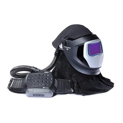 3M Adflo PAPR and Versaflo M-Series Helmet Kit Speedglas Welding Shield, 38-1101-30iSW, Li Ion Battery, ADF 9100 XXi 1 EA/...