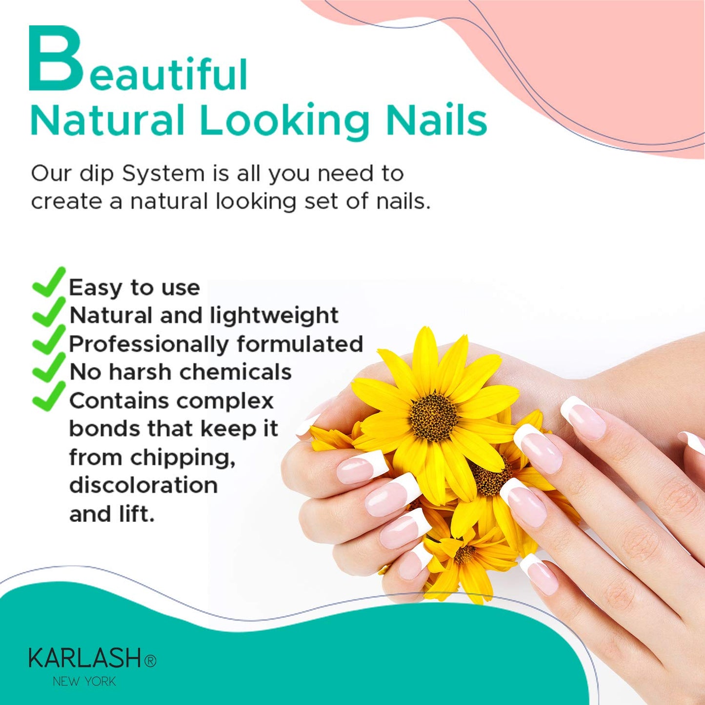 Karlash Gel Base DIP Powder System Refill 2 oz (Step 4 Top)