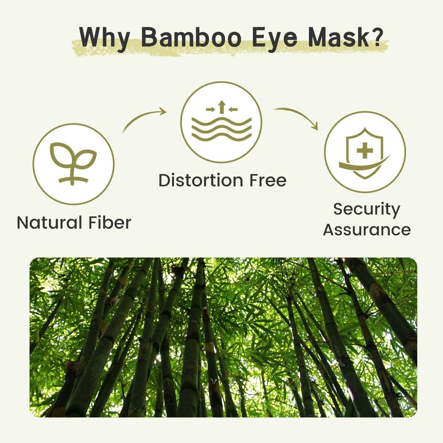 iCooBreeze 2pcs 100% Handmade Bamboo Sleeping Eye Mask for Women for Men,Night Masks,Organic Sleep Mask,Blockout Eye Mask for Sleeping,Large Size Adjustable (Apricot & Dark Grey)